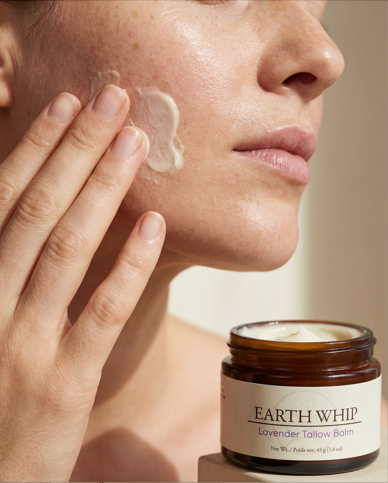 Lavender Whipped Tallow Balm (45g)