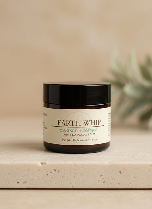 Awaken + Refresh Whipped Tallow Balm 2oz Jar               (Net wt. 1.6oz)